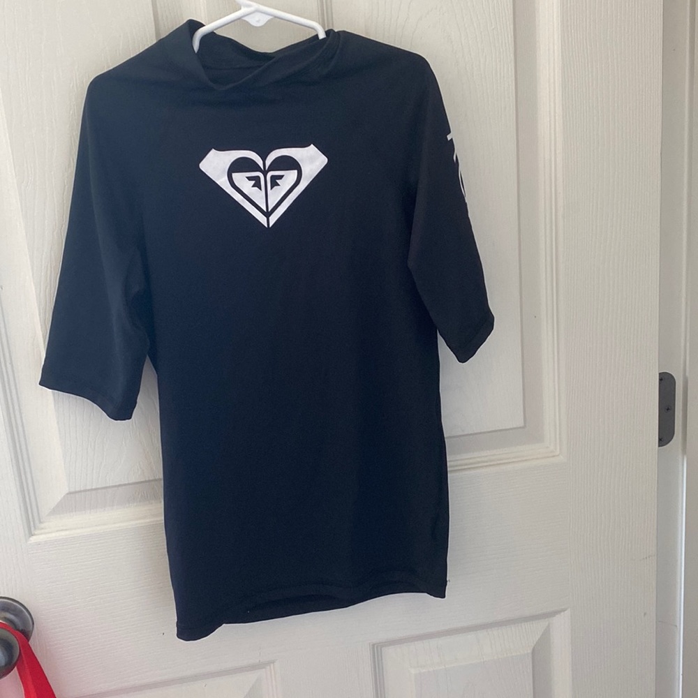 Roxy short sleeve rash guard